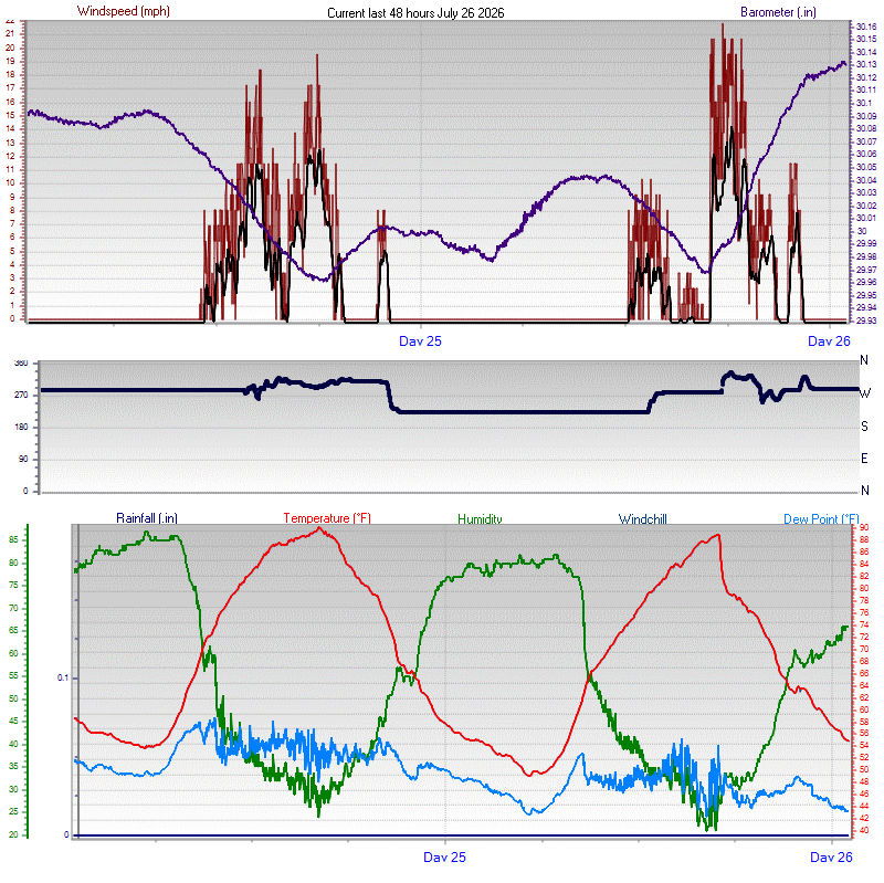48 Hour Graph - Click for the full view.