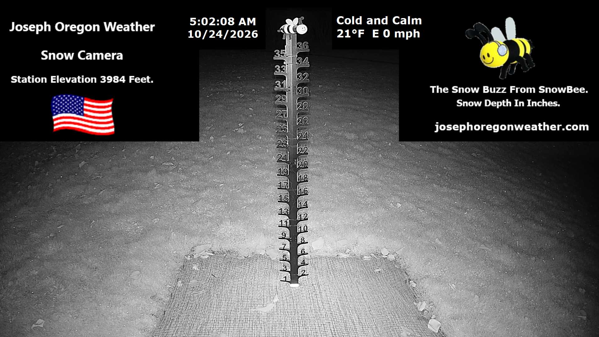 Joseph Oregon Weather Snow Camera - Hourly