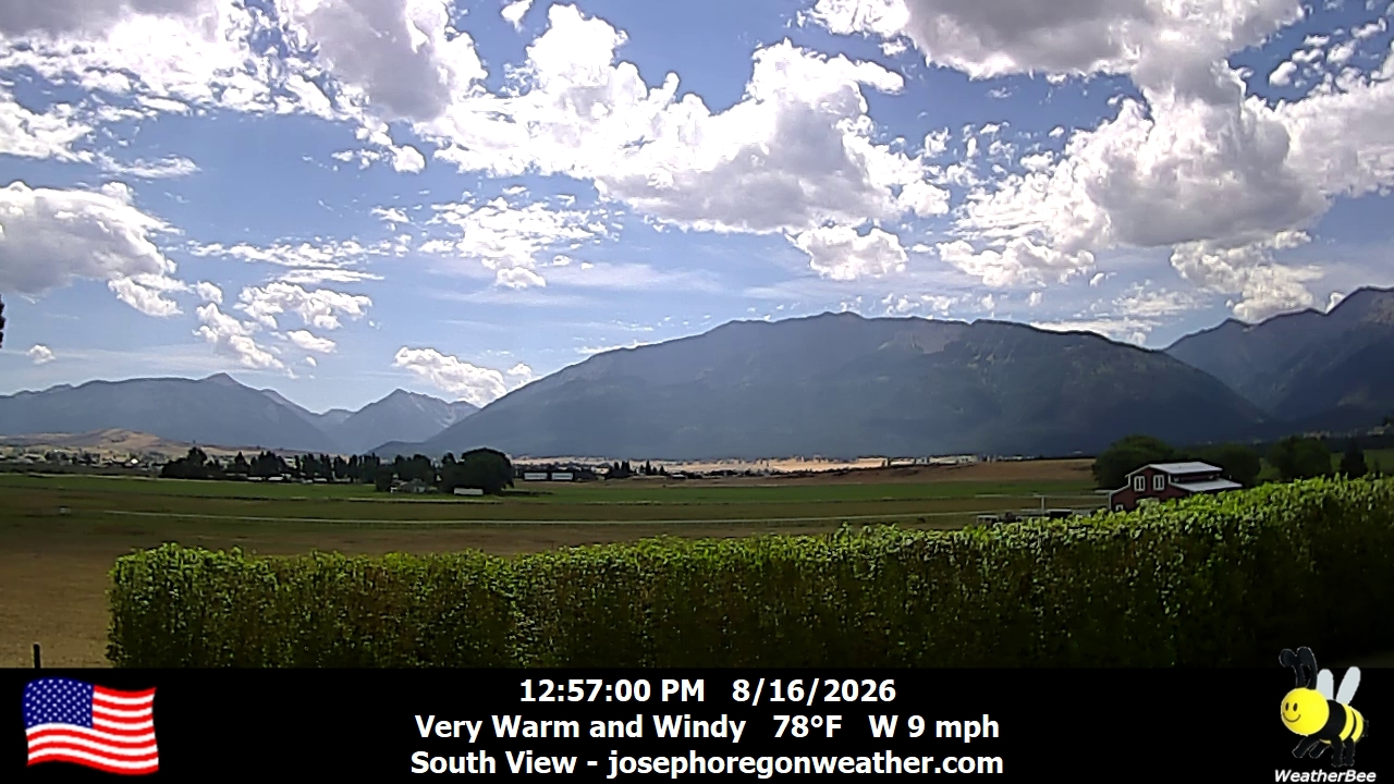 Joseph Weather Camera, South - Click For Joseph Weather Cameras