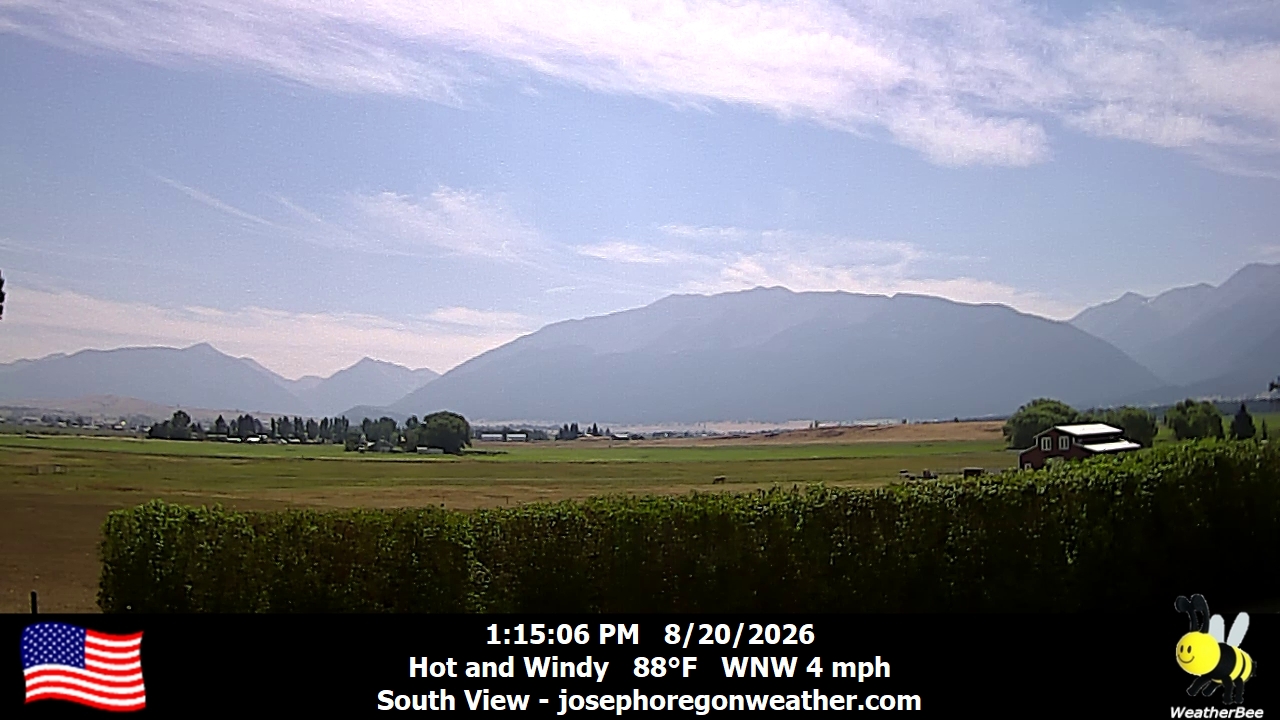 Joseph Weather Camera, South - Click For Joseph Weather Cameras