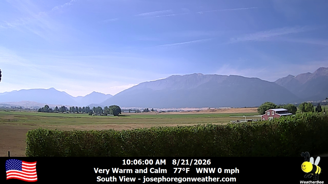 Joseph Weather Camera, South - Click For Joseph Weather Cameras