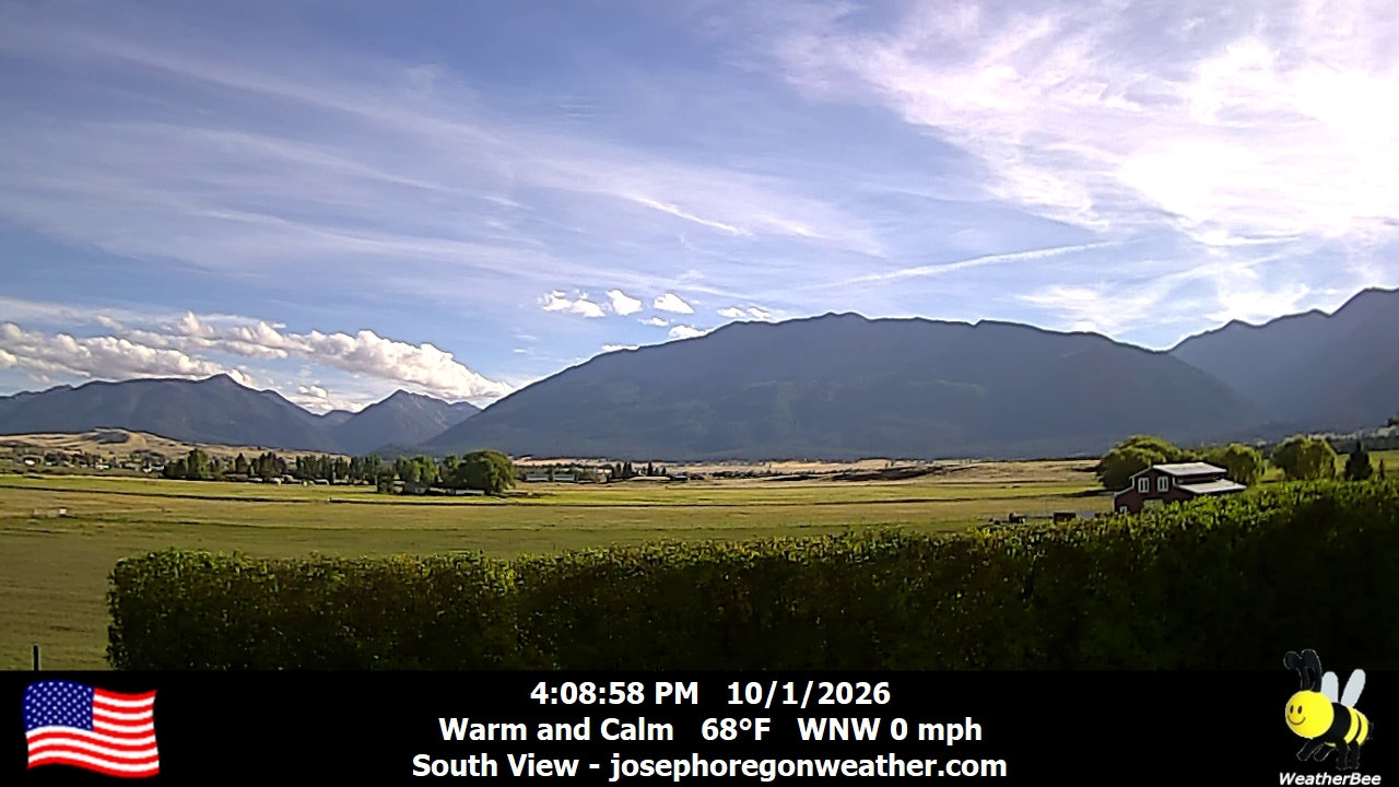Joseph Oregon Weather South View