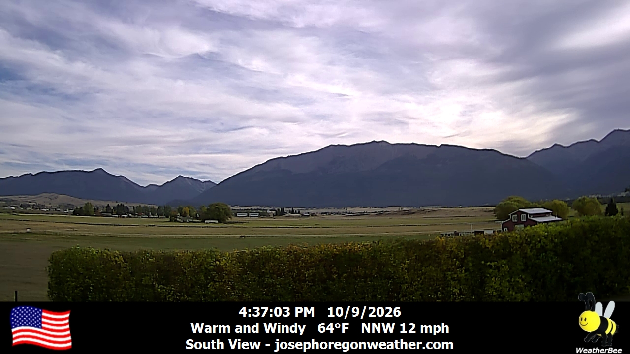 Joseph Weather Camera, South - Click For Joseph Weather Cameras