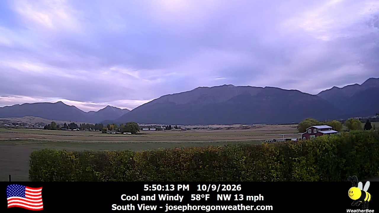 Joseph Oregon Weather South View
