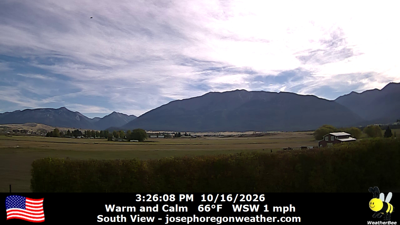 Joseph Weather Camera, South - Click For Joseph Weather Cameras