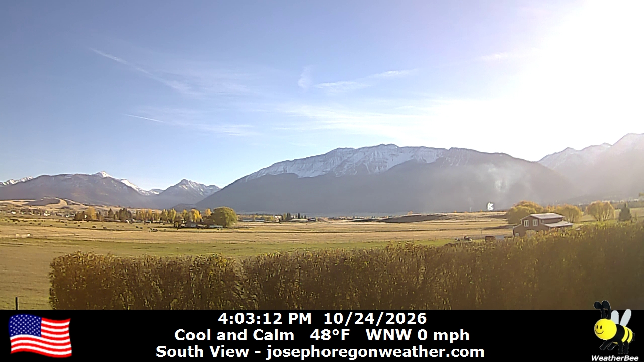 Joseph Oregon Weather South View