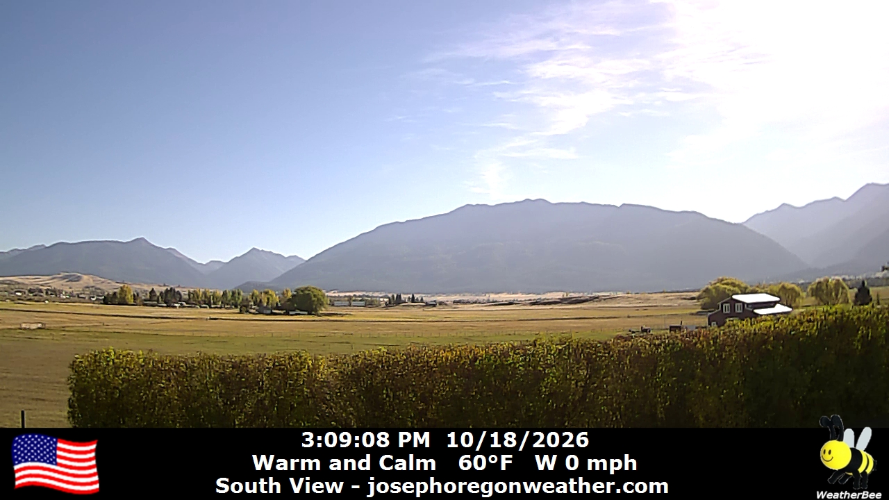 Joseph Weather Camera, South - Click For Joseph Weather Cameras