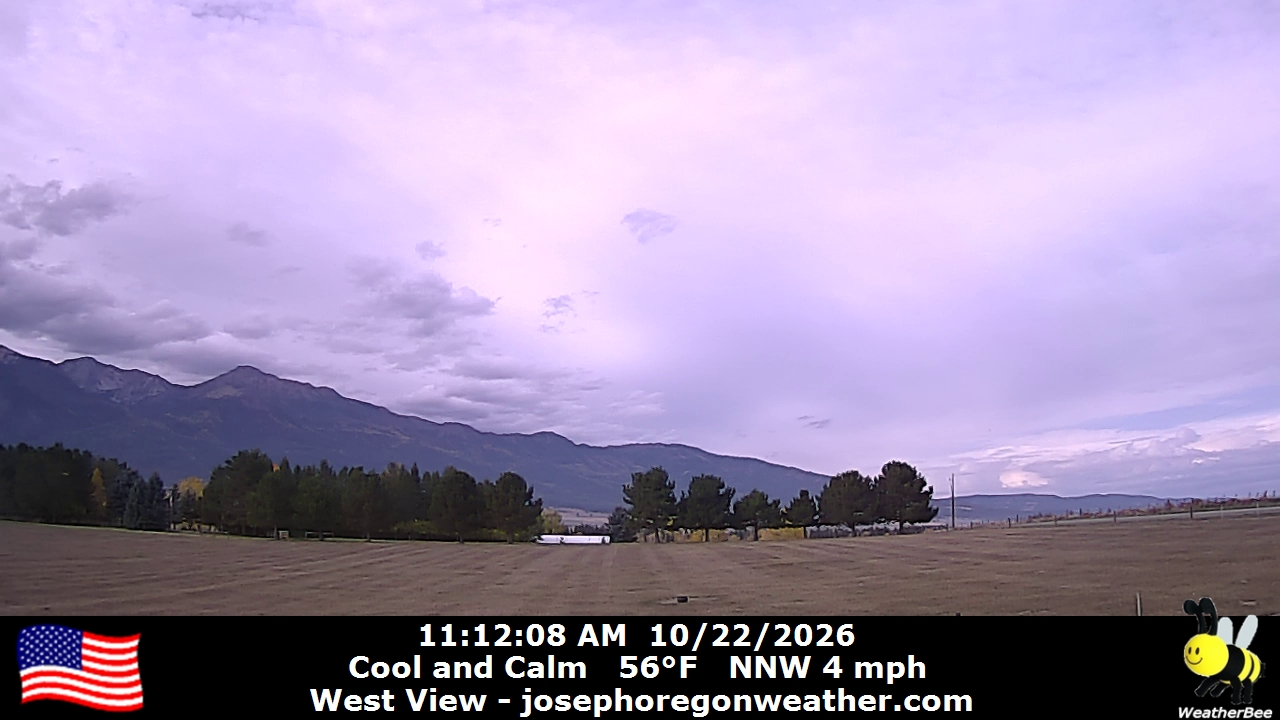 Joseph Oregon Weather - Road & Weather Cameras, NE Oregon