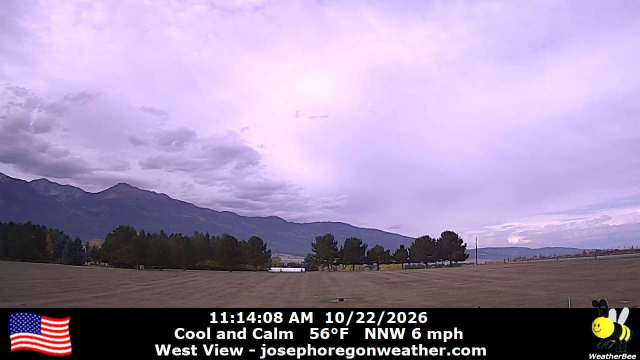 Joseph Oregon Weather - Cameras (Winter)