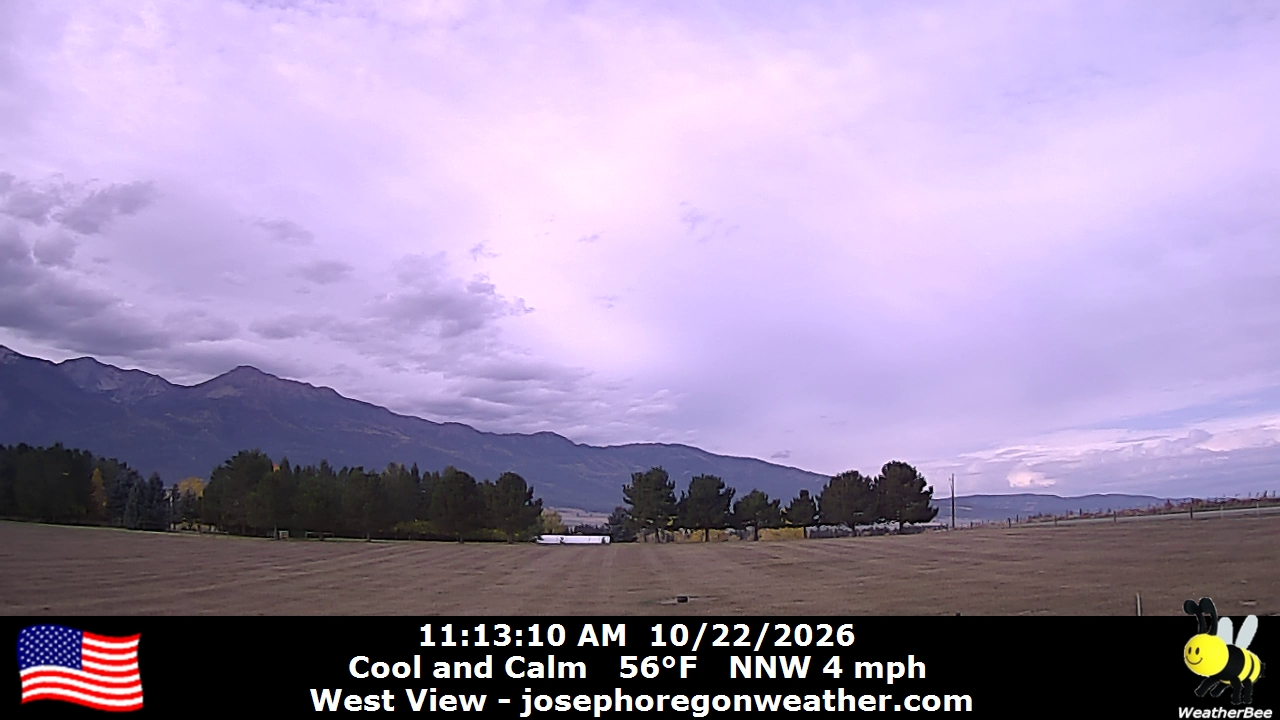 Joseph Oregon Weather - Cameras (Winter)