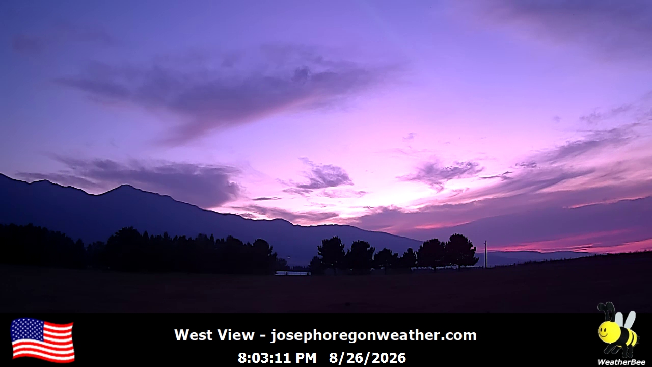 Joseph Weather Camera, West - Click For Joseph Weather Cameras