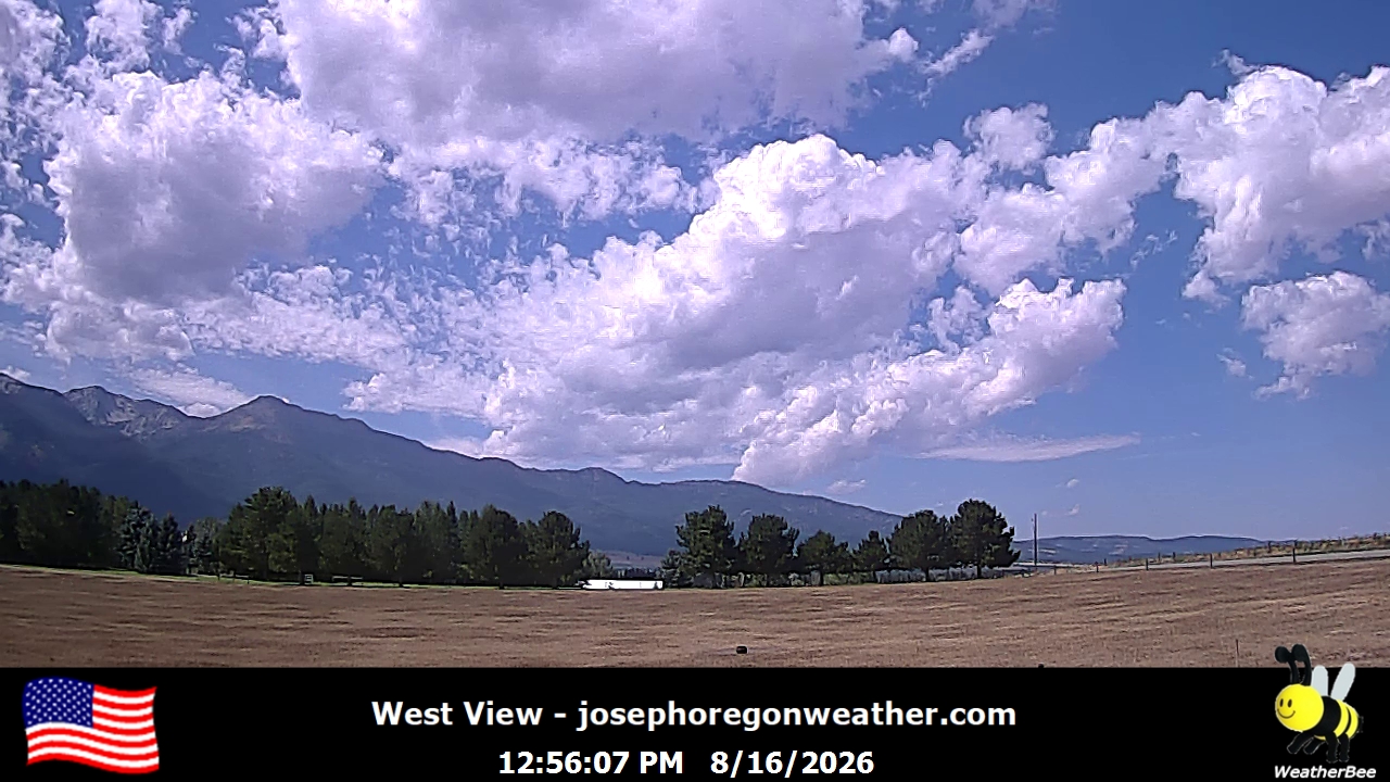 Joseph Weather Camera, West - Click For Joseph Weather Cameras