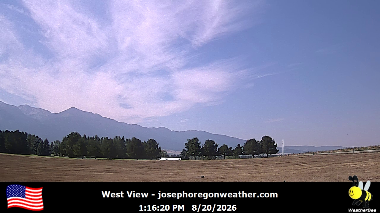 Joseph Weather Camera, West - Click For Joseph Weather Cameras