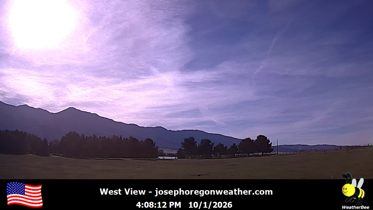 Joseph Oregon Weather West View