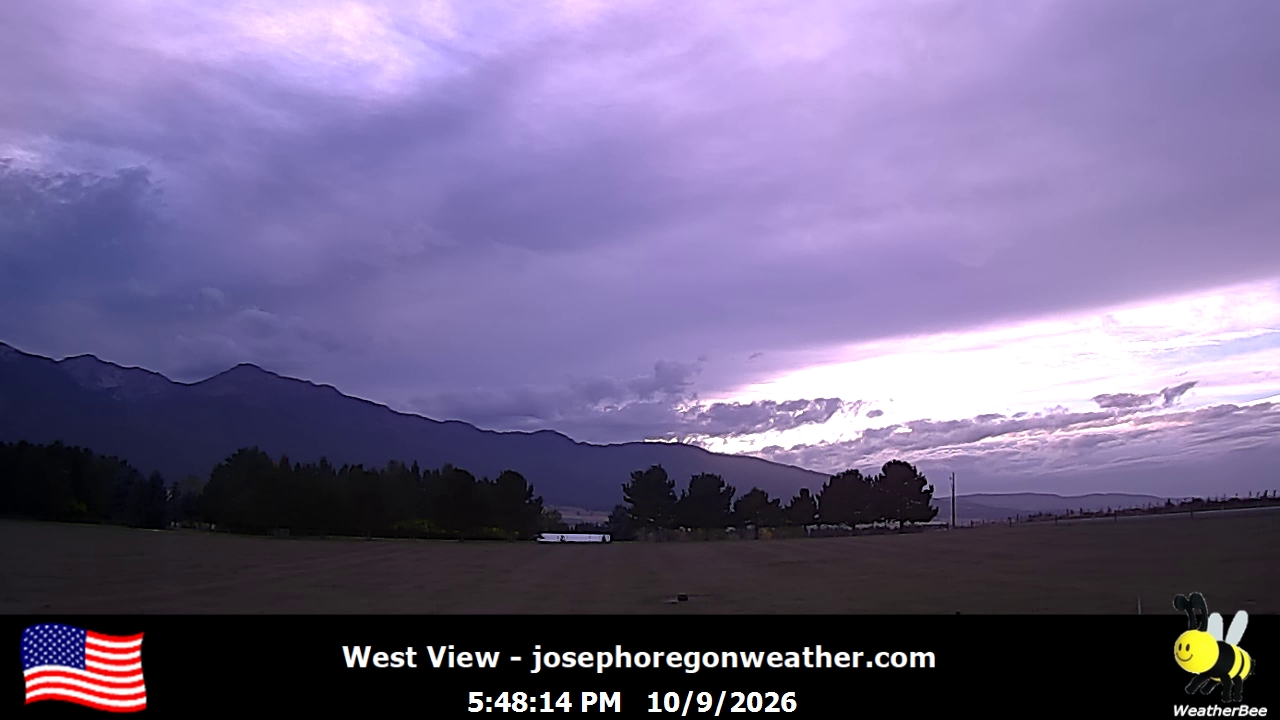 Joseph Oregon Weather West View