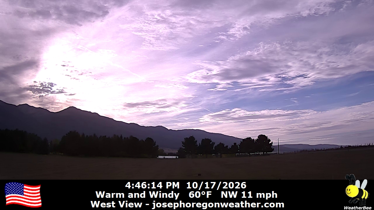 Joseph Weather Camera, West - Click For Joseph Weather Cameras
