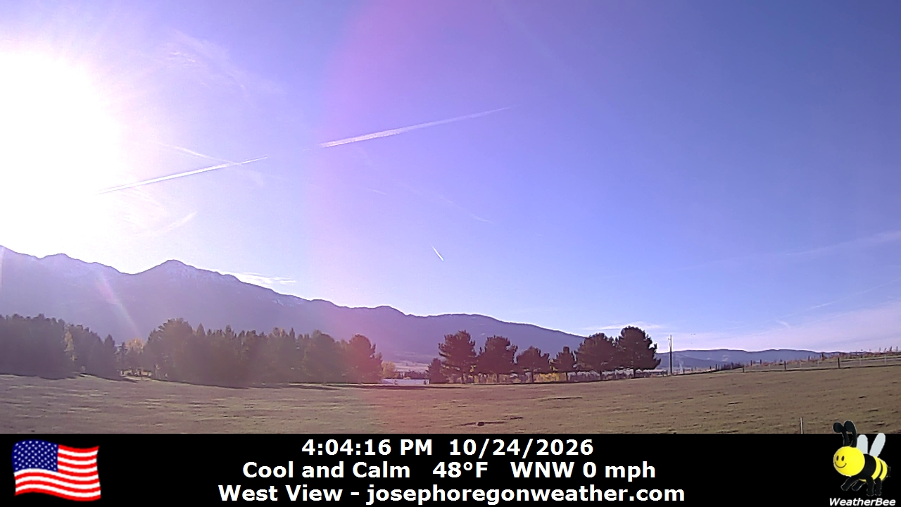 Joseph Oregon Weather West View